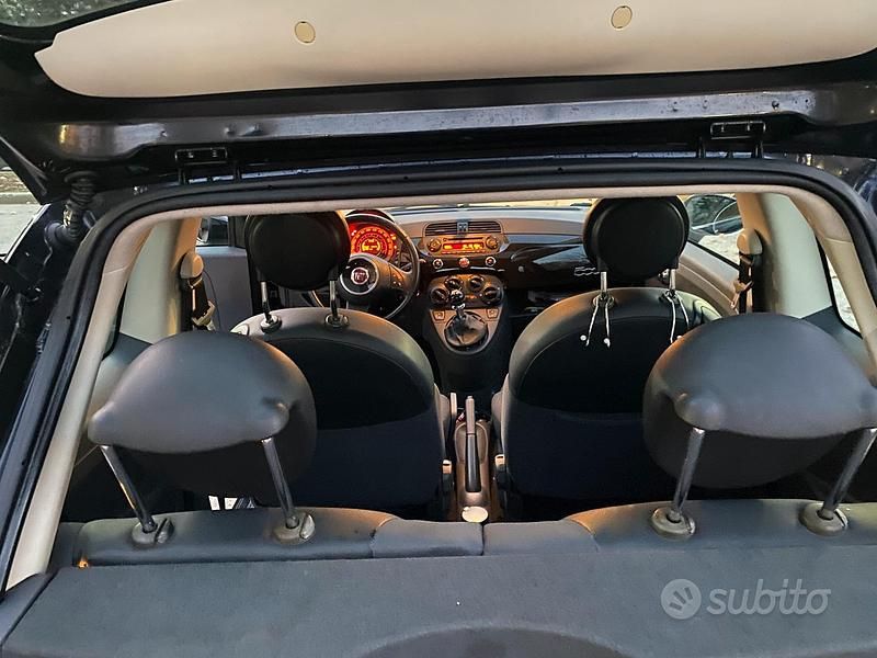 Usata Fiat 500 2014 Nero Utilitaria