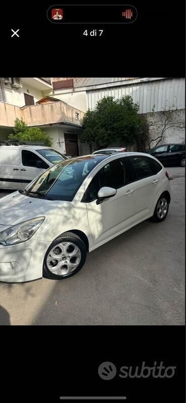 Usata Citroën C3 60 CV (44 kW) 2012 Bianco Utilitaria