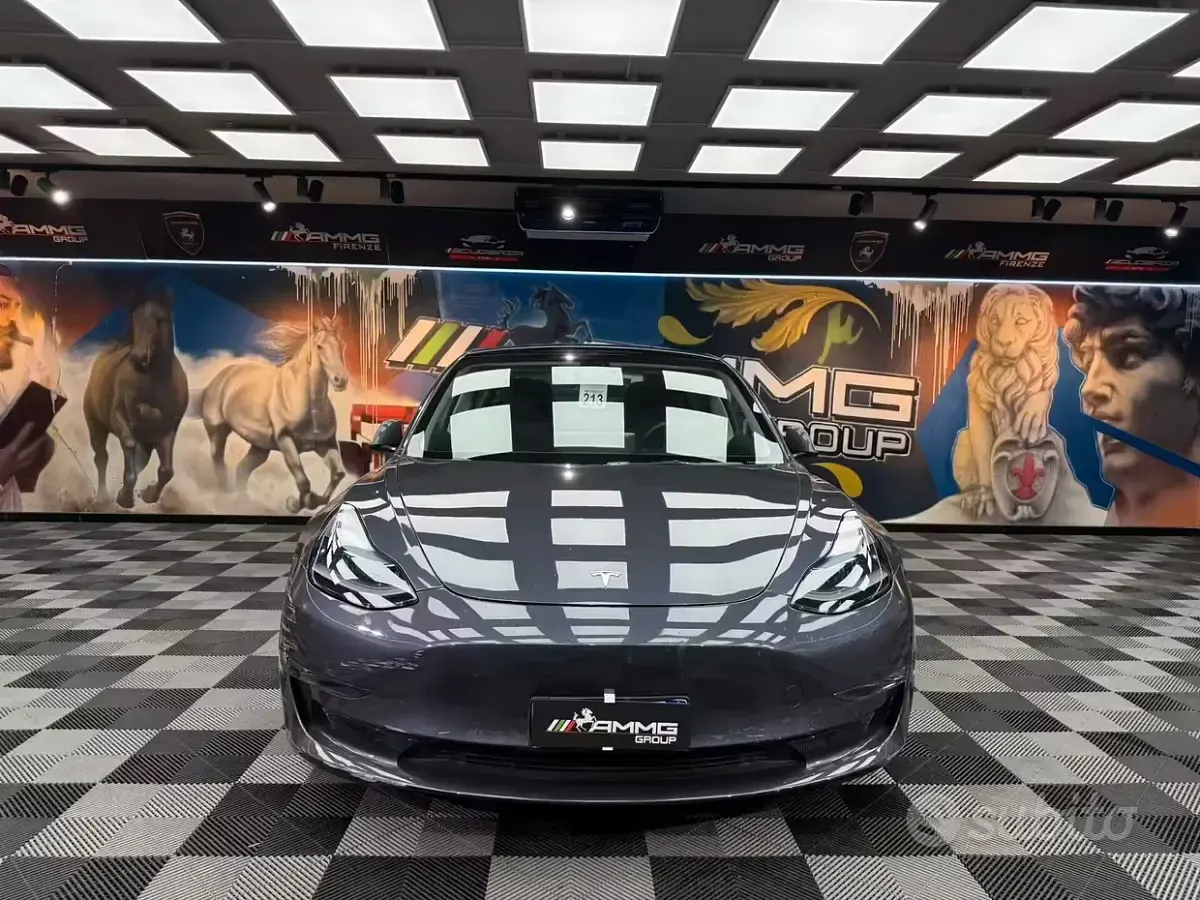 Usata Tesla Model 3 Long Range AWD 366 kW (498 CV) 2023 Grigio Berlina