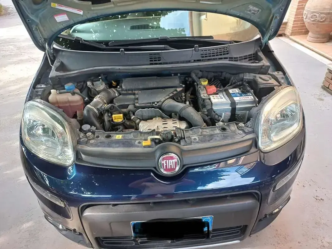 Usata Fiat Panda 4x4 S 95 CV (69 kW) 2017 Blu/azzurro Utilitaria