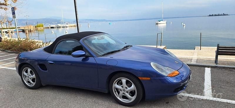 Usata Porsche 986 Boxster 1997 Blu Cabrio