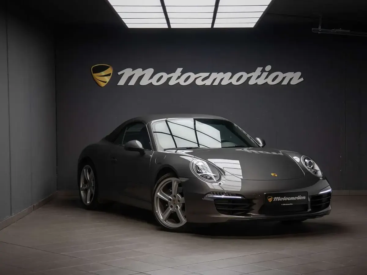 Usata Porsche 911 Carrera Cabriolet 349 CV (256 kW) 2013 Grigio agata Cabrio
