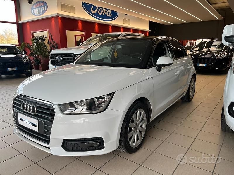 Usata Audi A1 Sport 95 CV (69 kW) 2015 Bianco Utilitaria