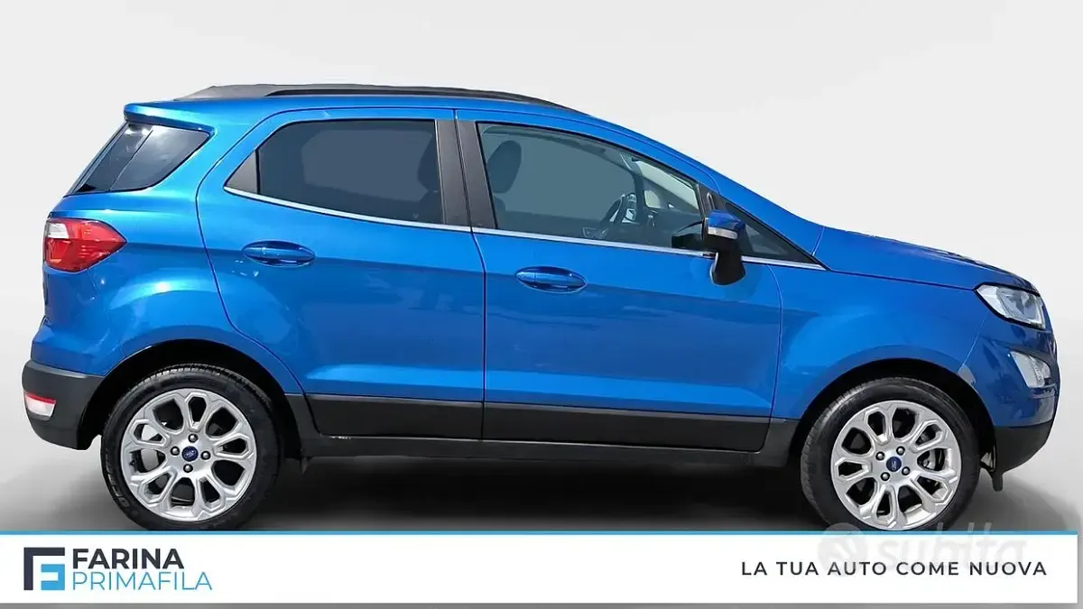 Usata Ford Ecosport Titanium S 125 CV (91 kW) 2022 Desert island blue SUV