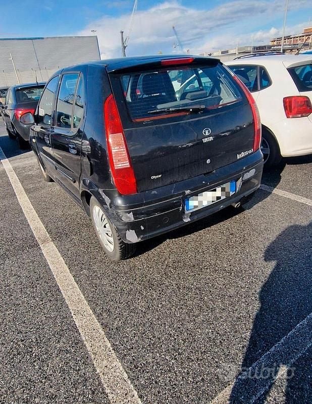 Usata Tata Indica 2009 Nero Utilitaria