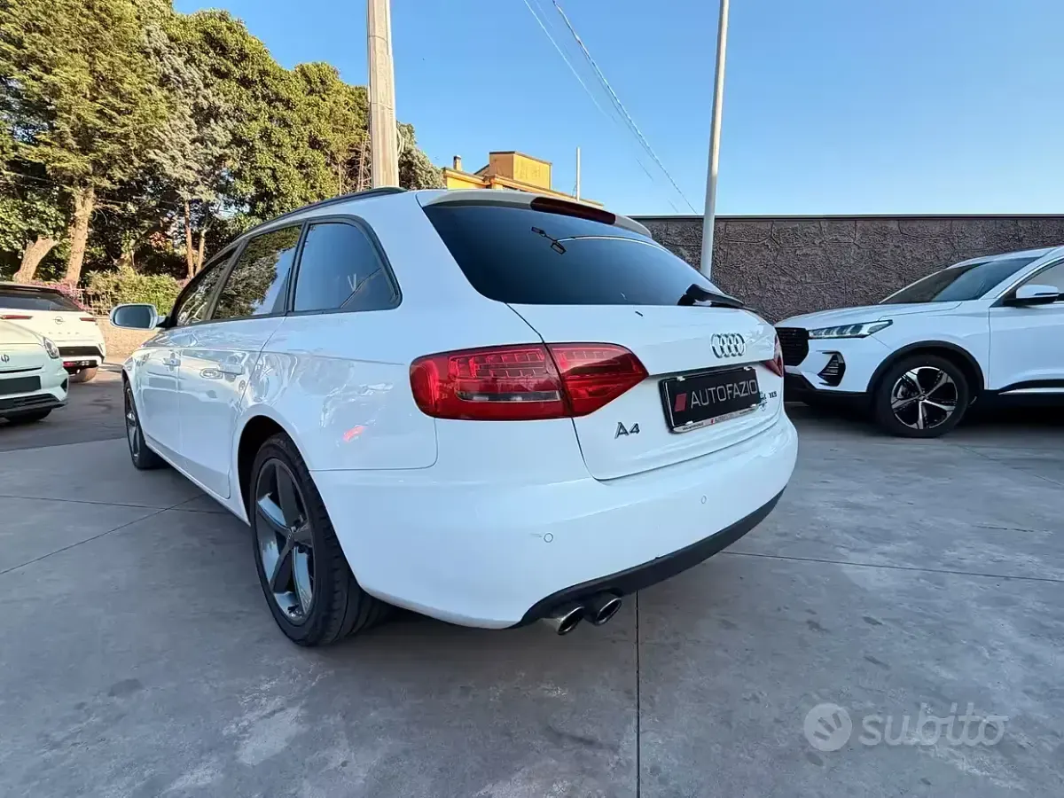 Usata Audi A4 Advanced 143 CV (105 kW) 2010 Bianco Berlina