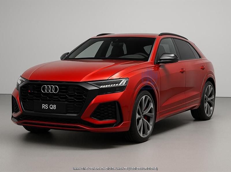 Usata Audi RS Q8 Performance 640 CV (470 kW) 2024 Rosso SUV