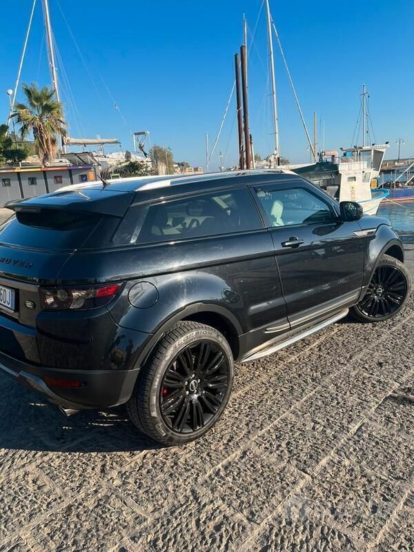 Usata Land Rover Range Rover evoque 190 CV (139 kW) 2012 Nero SUV