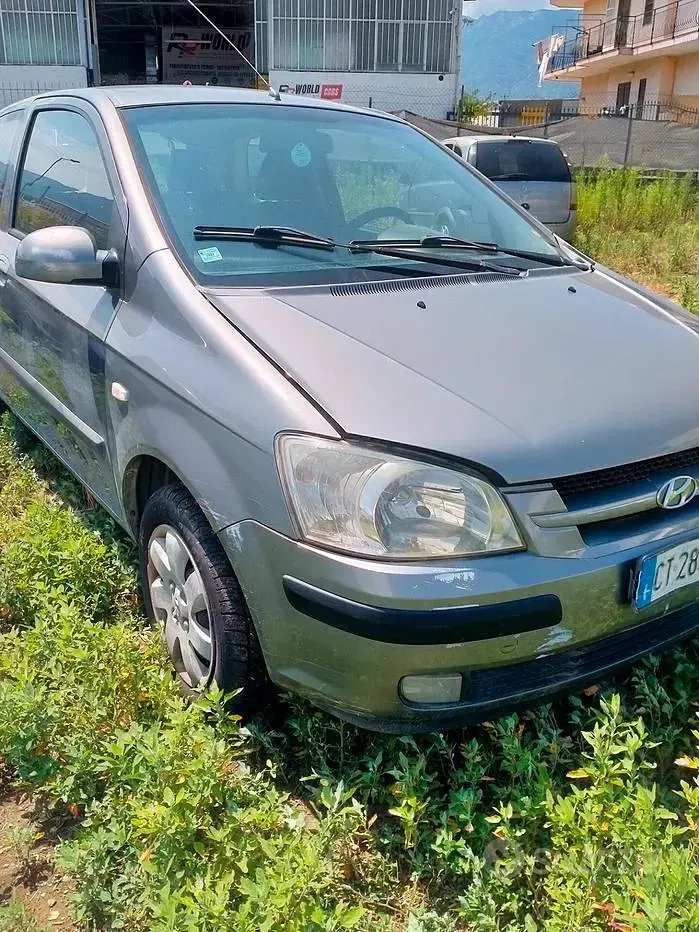 Usata Hyundai Getz Style 82 CV (60 kW) 2005 Grigio Utilitaria