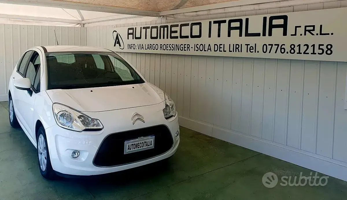 Usata Citroën C3 60 CV (44 kW) 2012 Bianco Berlina
