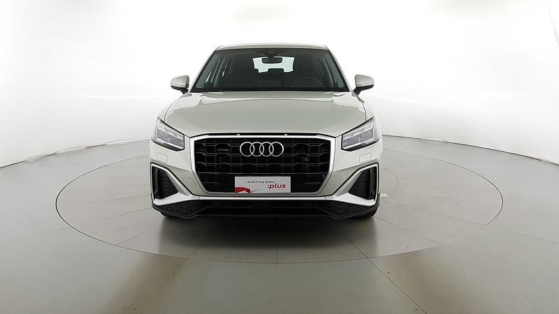 Usata Audi Q2 S-Line 190 CV (139 kW) 2023 Argento cavo/nero mito SUV