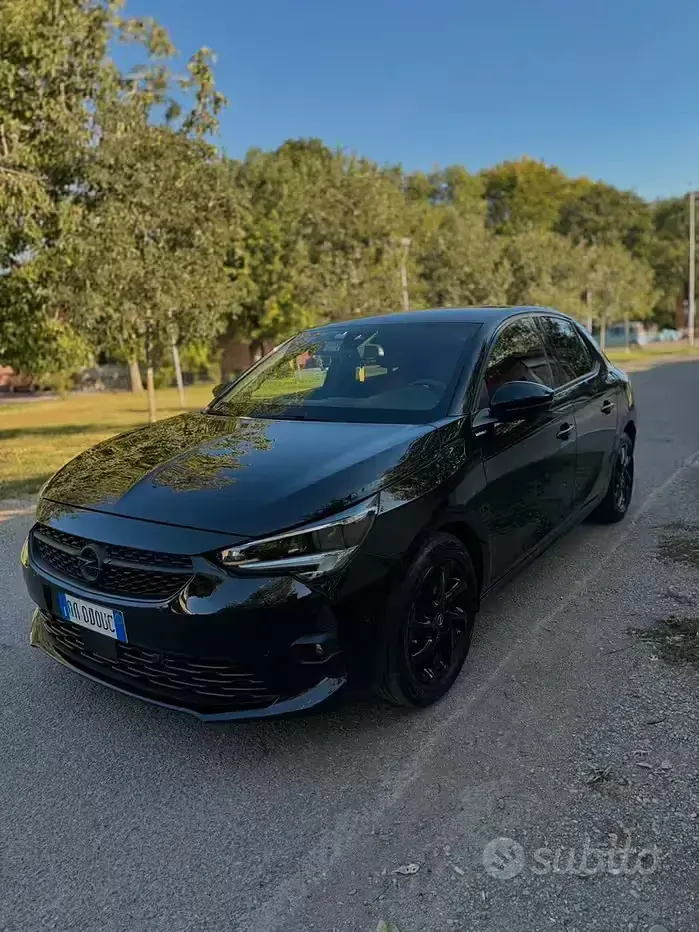 Usata Opel Corsa 101 CV (74 kW) 2023 Nero Utilitaria