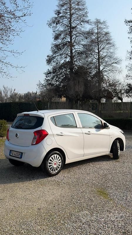 Usata Opel Karl 75 CV (55 kW) 2015 Bianco Utilitaria