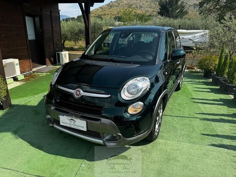 Usata Fiat 500L Trekking 85 CV (62 kW) 2013 Verde Monovolume