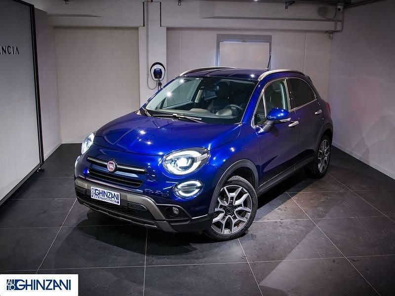 Usata Fiat 500X Cross 150 CV (110 kW) 2019 Blu venezia SUV