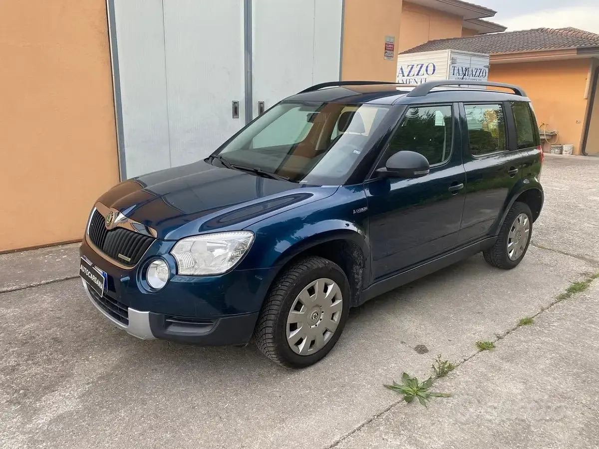 Brugt Skoda Yeti 105 HK (77 kW) 2013 Blå SUV