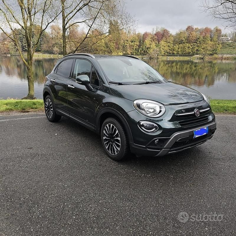 Usata Fiat 500 Cross 120 CV (88 kW) 2021 Verde Station wagon