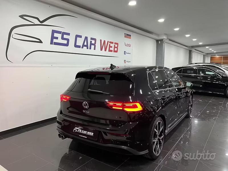 Usata VW Golf VIII GTD 200 CV (147 kW) 2022 Nero Berlina