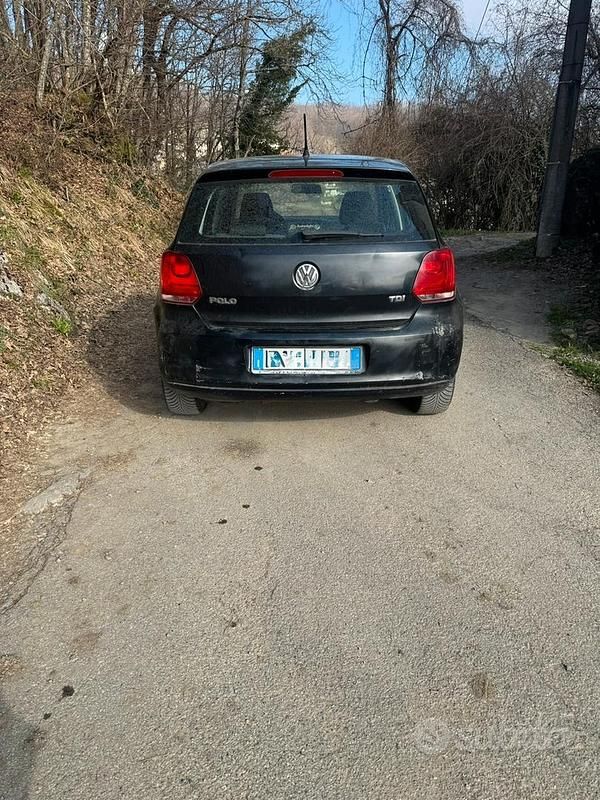 Usata VW Polo Comfortline 75 CV (55 kW) 2010 Nero Utilitaria