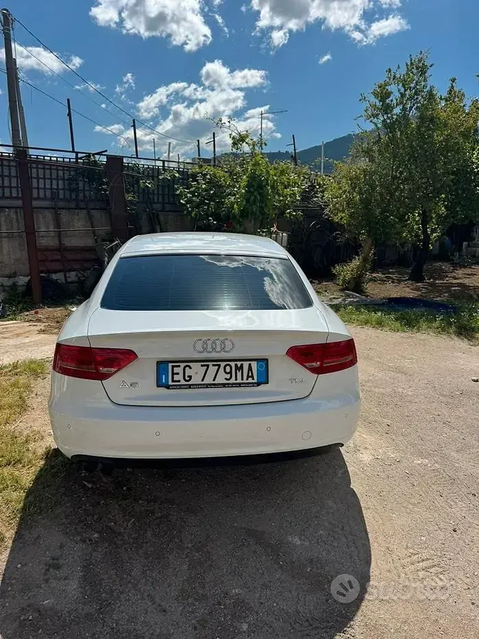 Usata Audi A5 170 CV (125 kW) 2011 Bianco Coupé