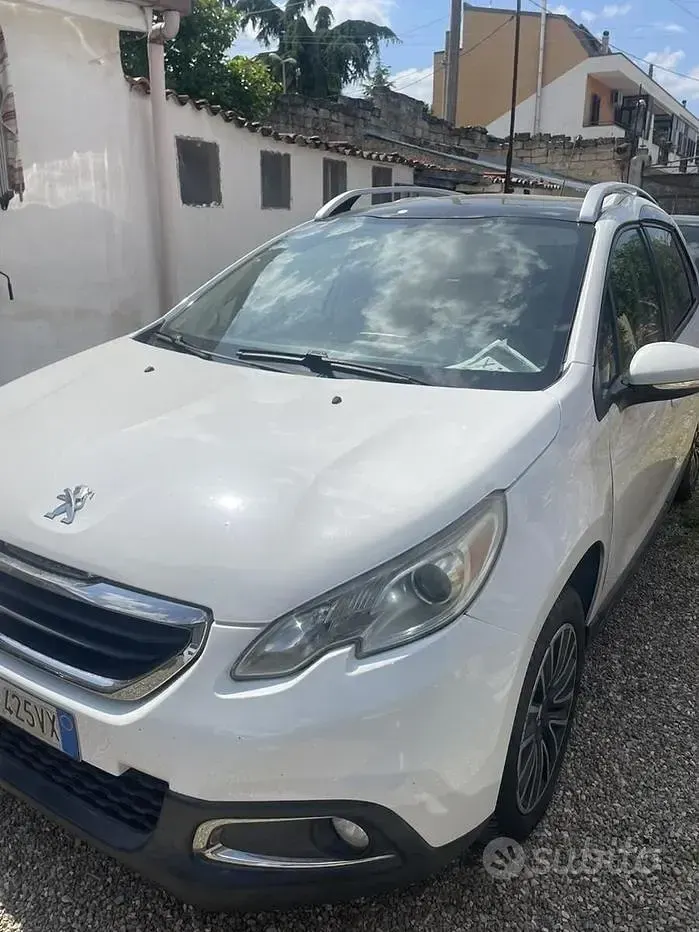 Usata Peugeot 2008 82 CV (60 kW) 2013 Bianco SUV