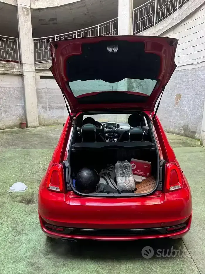 Usata Fiat 500 Sport 69 CV (50 kW) 2016 Rosso Utilitaria