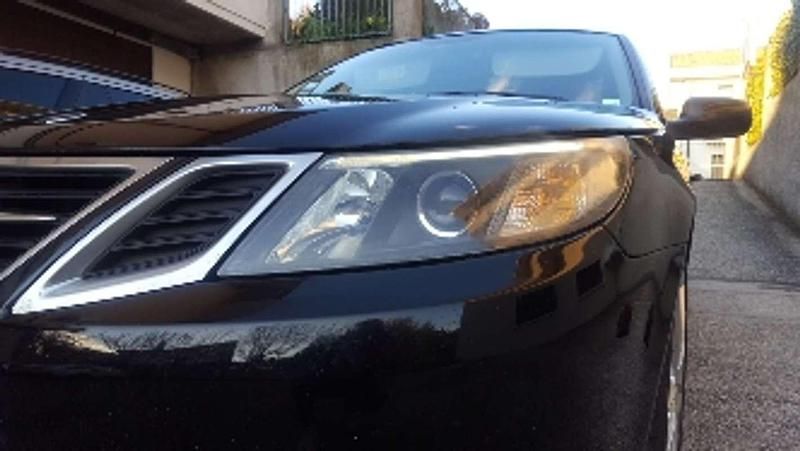 Begagnad Saab 9-3 Linear 120 HK (88 kW) 2008 Svart Sedan