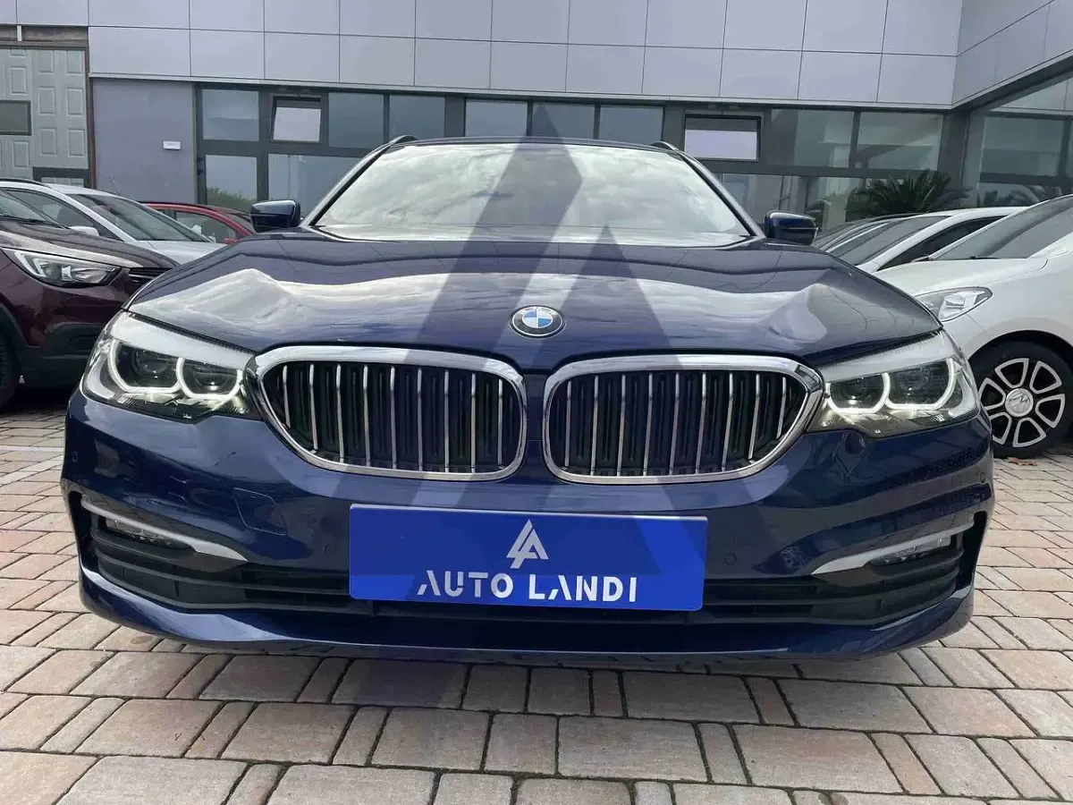 Usata BMW 520 190 CV (139 kW) 2020 Blu/azzurro Station wagon