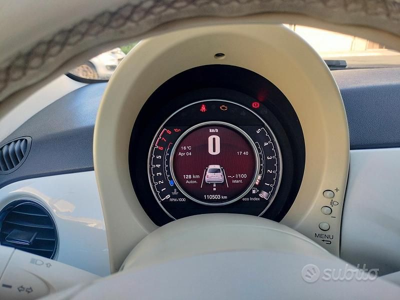 Usata Fiat 500 Collezione 69 CV (50 kW) 2015 Bianco Berlina