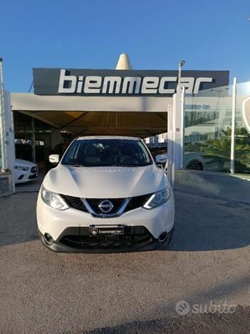 Usata Nissan Qashqai 110 CV (80 kW) 2015 Bianco perlato SUV