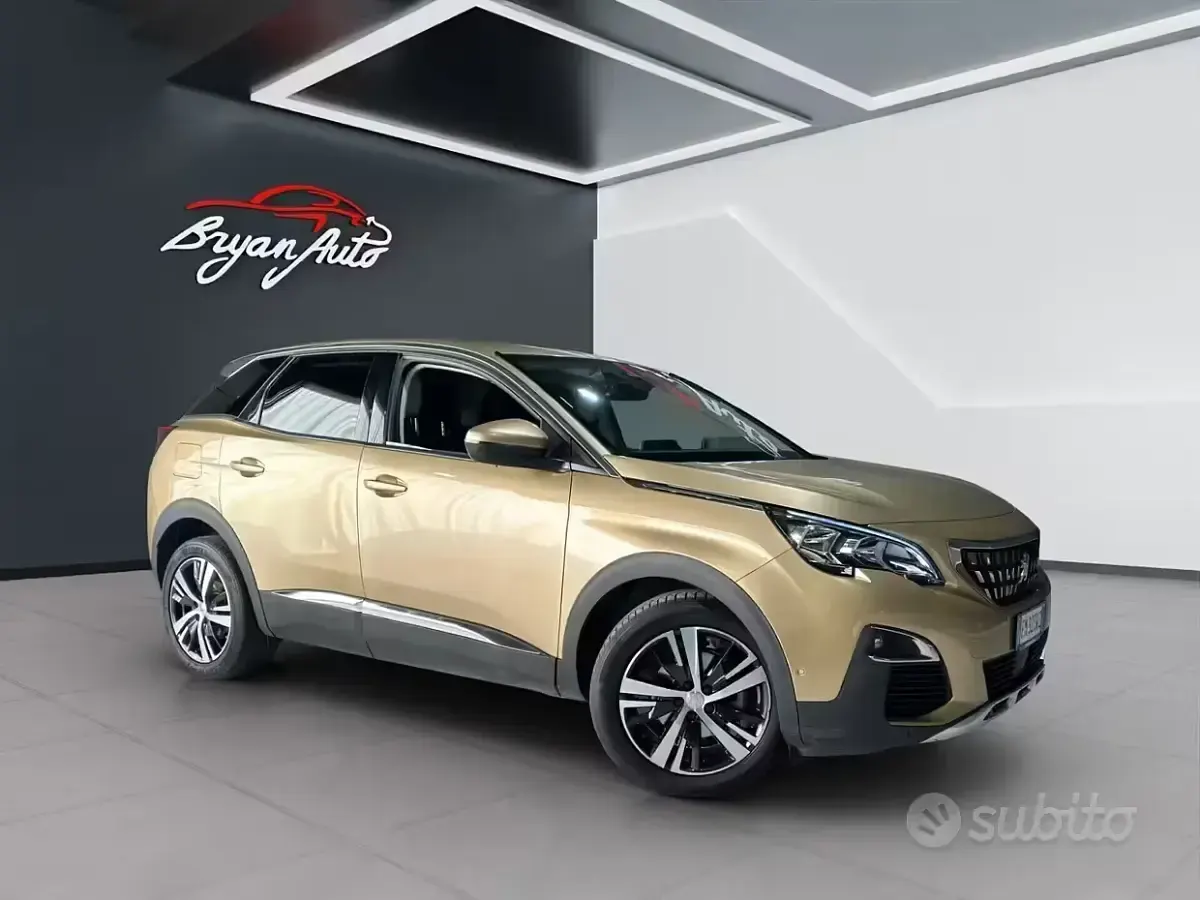 Usata Peugeot 3008 GT-line 131 CV (96 kW) 2018 Marrone SUV