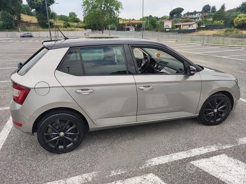 Usata Skoda Fabia 75 CV (55 kW) 2019 Marrone Utilitaria