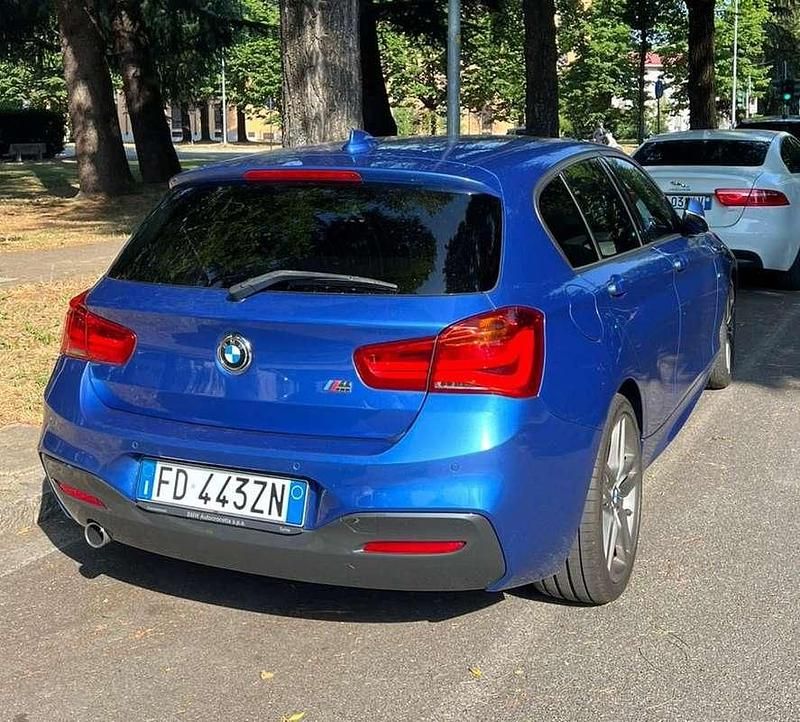 Usata BMW 118 M Sport 150 CV (110 kW) 2016 Blu/azzurro Utilitaria
