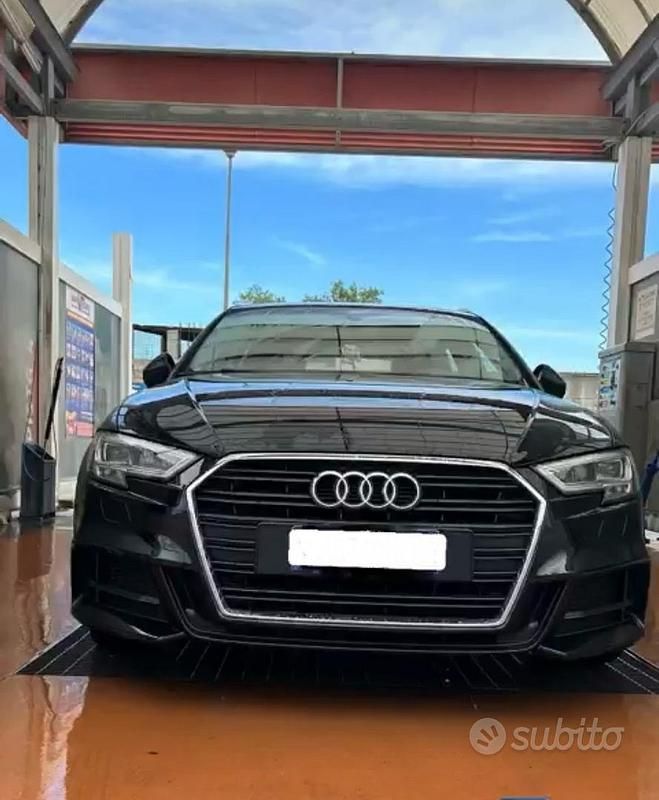 Usata Audi A3 116 CV (85 kW) 2019 Nero Berlina