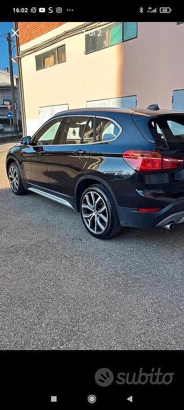 Usata BMW X1 xLine 150 CV (110 kW) 2015 Nero SUV