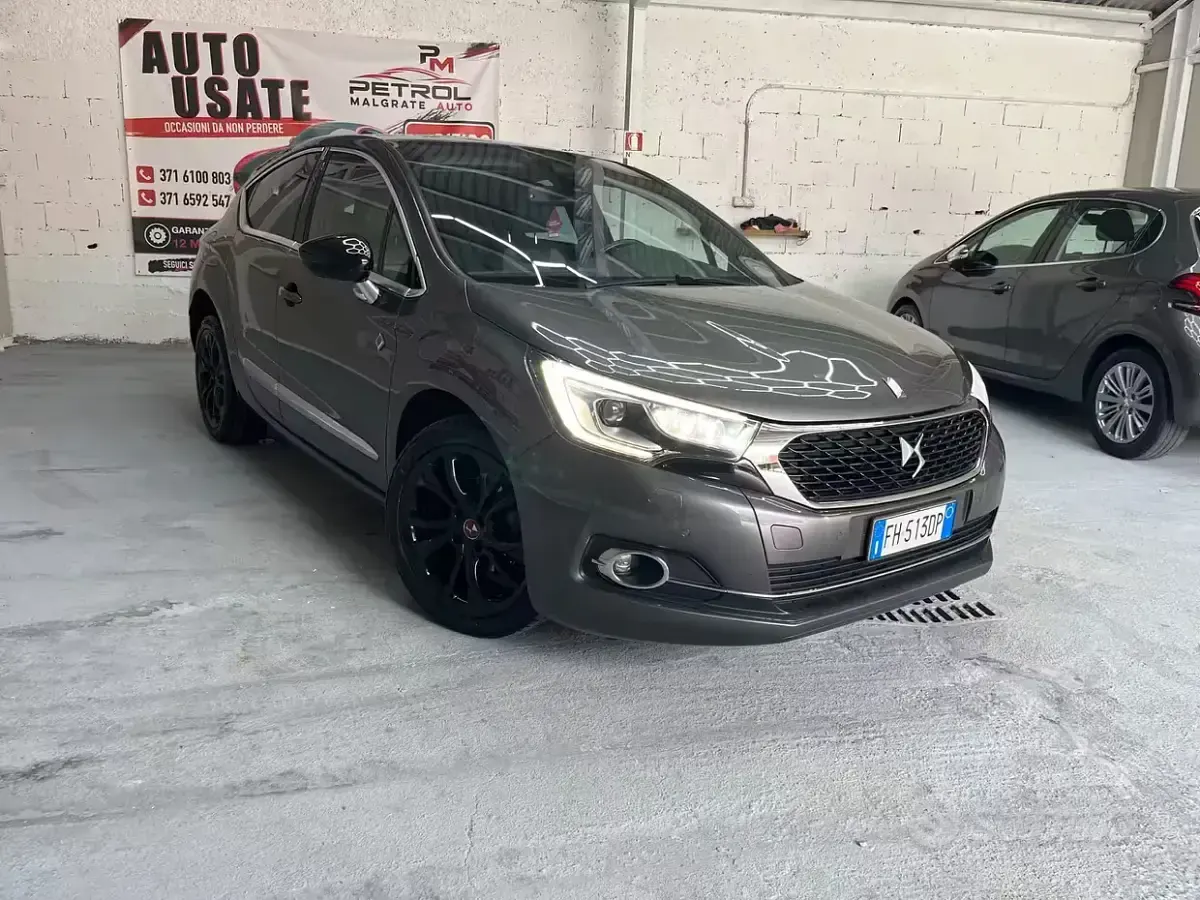 Usata DS Automobiles DS4 Crossback 120 CV (88 kW) 2017 Grigio SUV