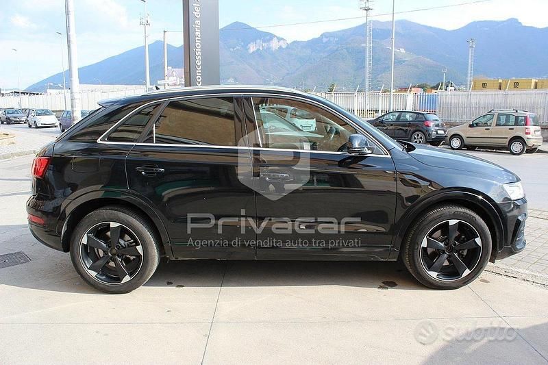 Usata Audi Q3 Design 120 CV (88 kW) 2017 Nero SUV
