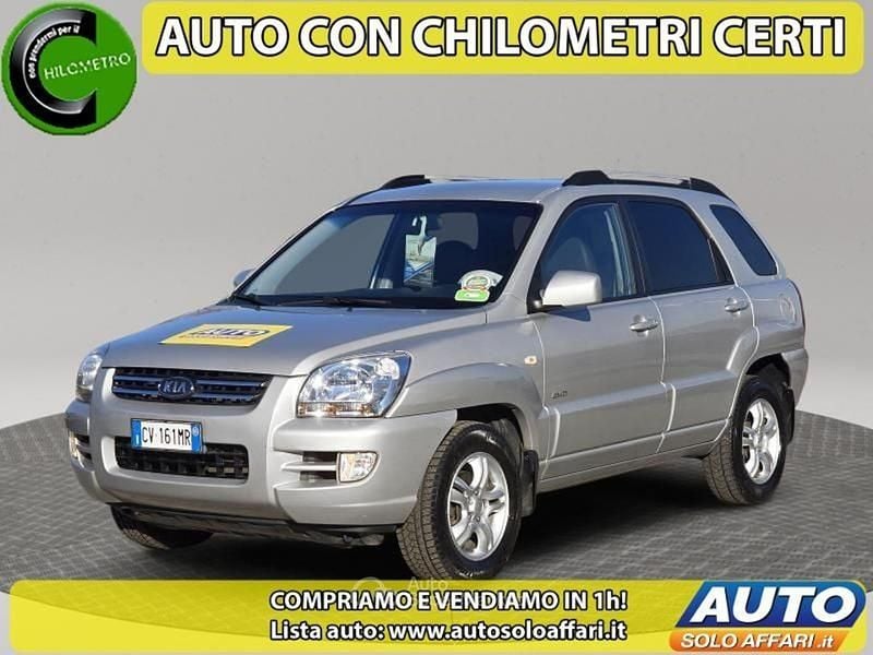 Grigio Usata 2005 Kia Sportage SUV | 4370 € (Ottimo prezzo) - Immagine 1/4