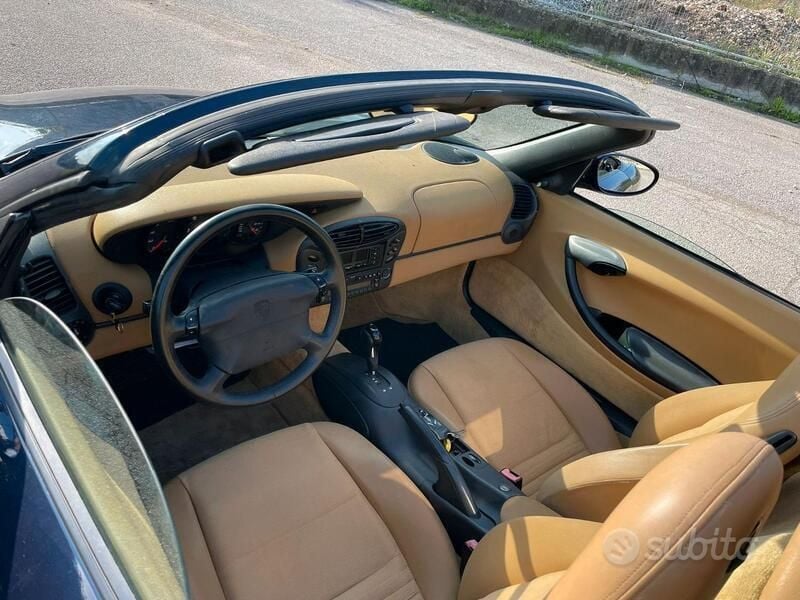 Gebraucht Porsche Boxster 204 PS (150 kW) 1997 Blau Cabrio