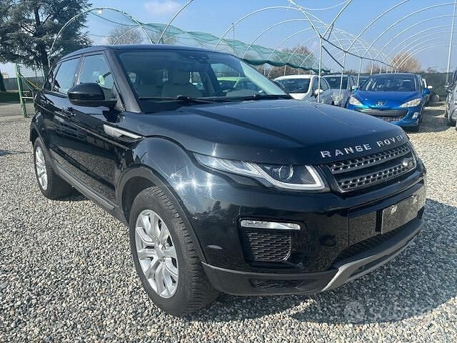 Usata Land Rover Range Rover evoque SE 150 CV (110 kW) 2018 Nero SUV