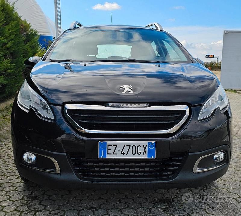 Usata Peugeot 2008 92 CV (67 kW) 2015 Nero SUV