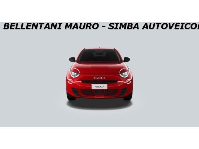 Nuova Fiat 600 100 CV (73 kW) 2025 Rosso(met.) SUV