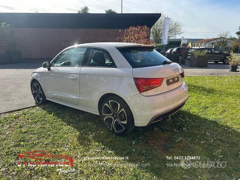 Usata Audi A1 Ambition 122 CV (89 kW) 2013 Bianco Utilitaria