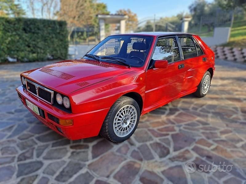 Usata Lancia Delta 1991 Rosso Utilitaria