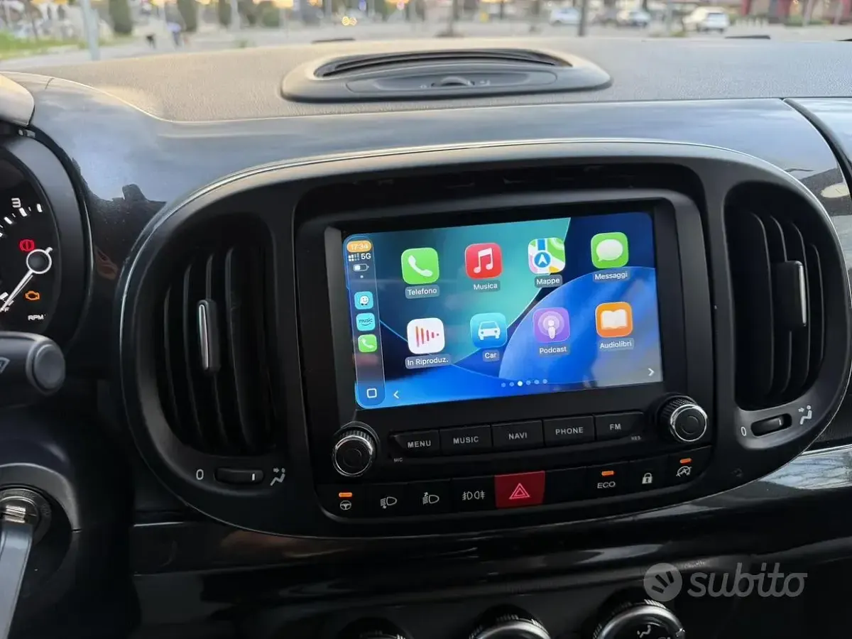 Usata Fiat 500L 85 CV (62 kW) 2017 Nero Monovolume