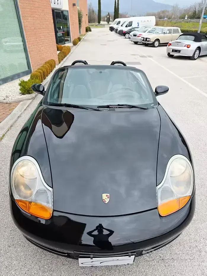 Usata Porsche Boxster 204 CV (150 kW) 1997 Nero Cabrio