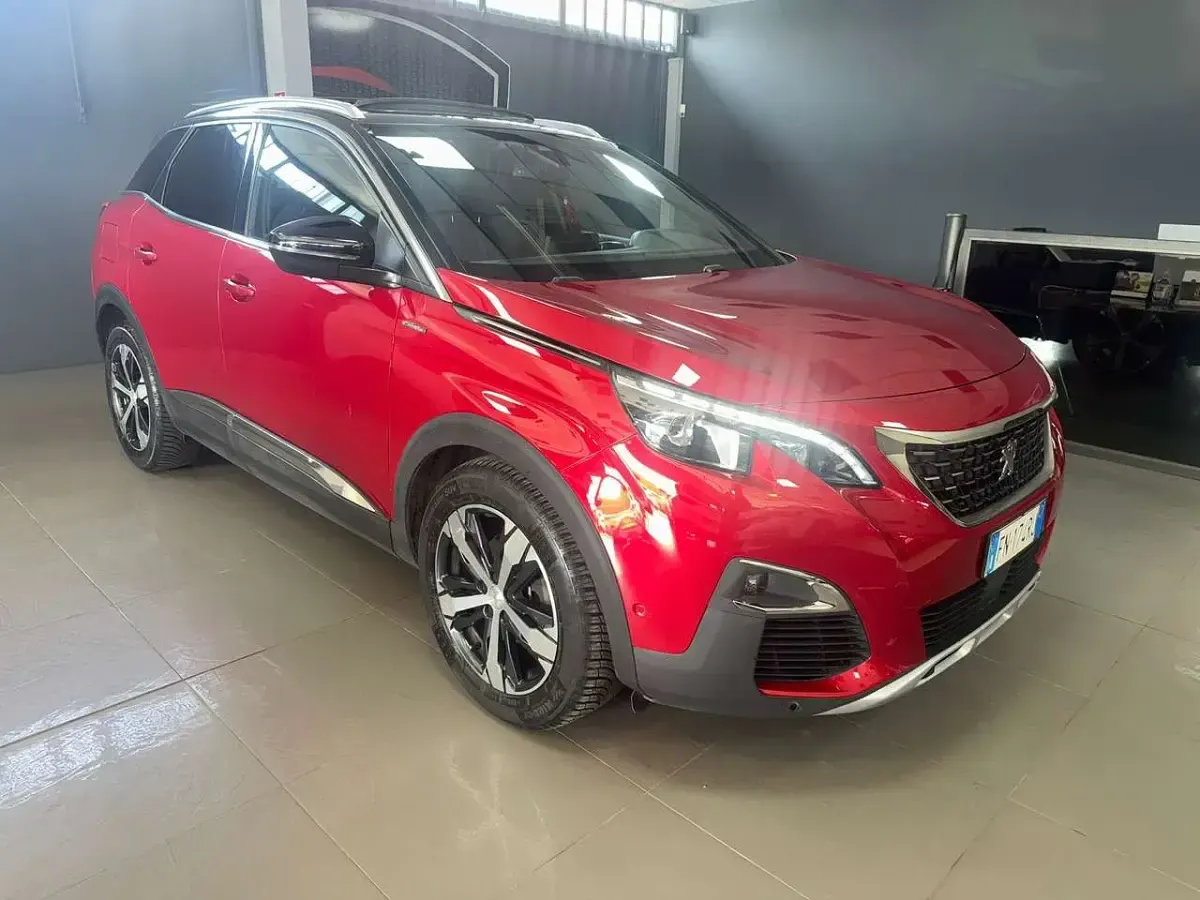 Occasion Peugeot 3008 GT-line 120 PK (88 kW) 2018 Rood SUV