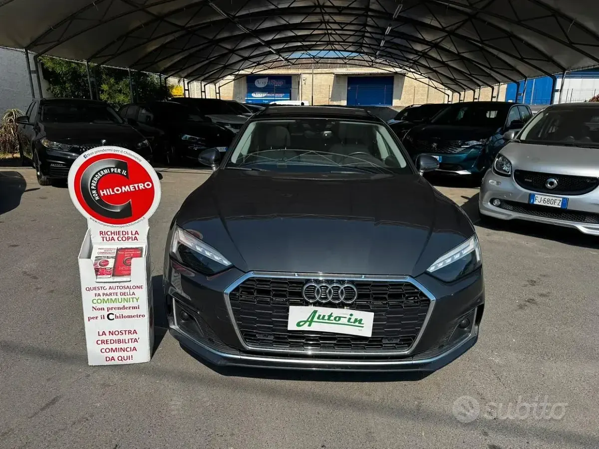 Usata Audi A5 Sportback 136 CV (100 kW) 2021 Grigio Utilitaria