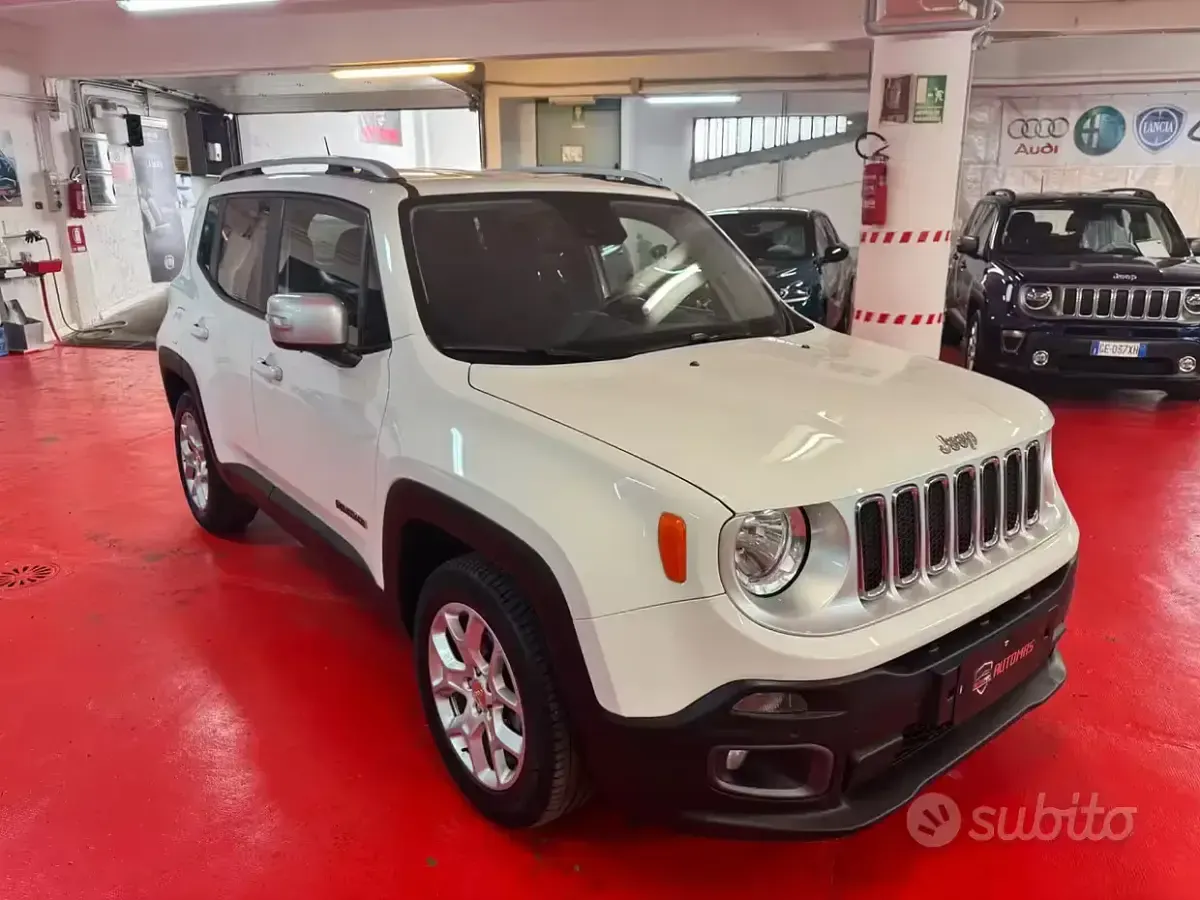 Usata Jeep Renegade Limited 140 CV (102 kW) 2017 Bianco SUV