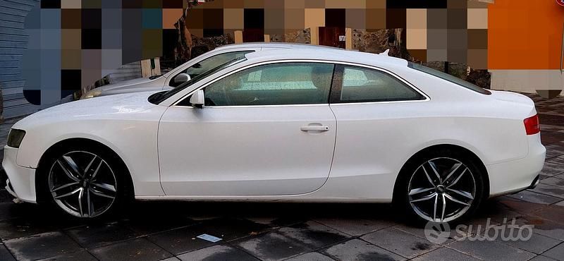 Usata Audi A5 2009 Bianco Coupé